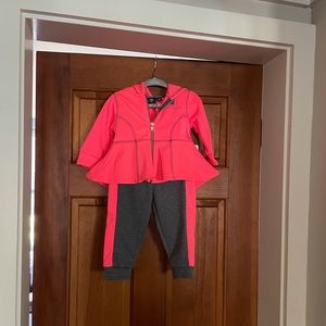 Body Glove Baby Girl’s Hooded Jacket and Pants Set, Size 12 Months NWT